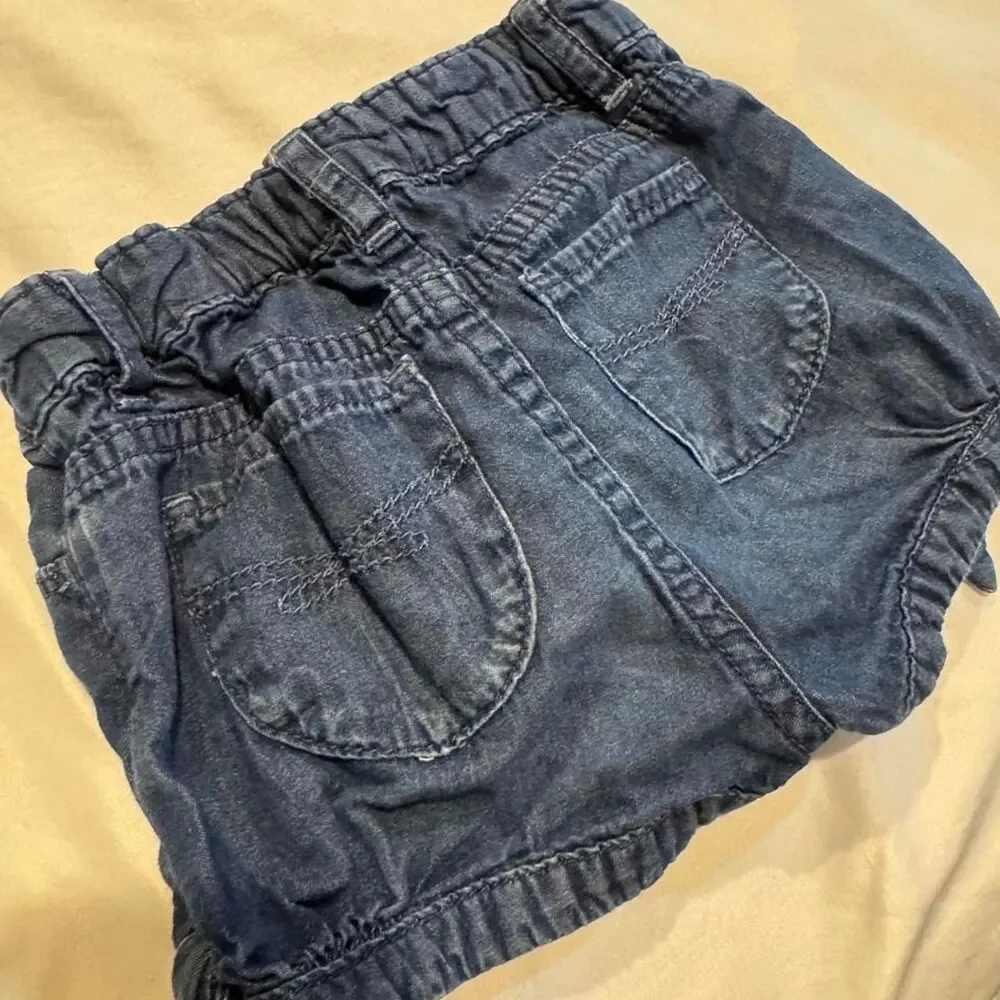 Baby Gap Girl's Blue Denim Shorts Size 3
